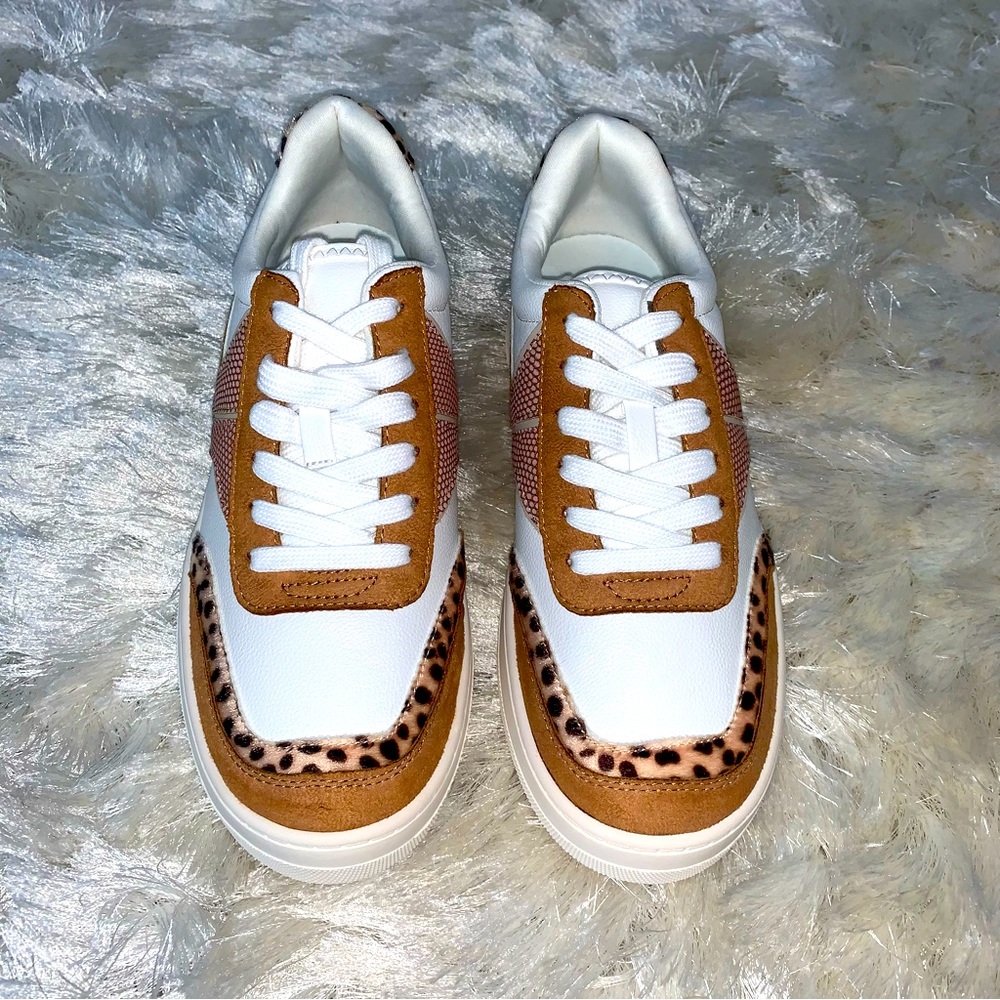 Coconuts by Matisse Skye Sneakers. Color is Brown Multi. New in Box.